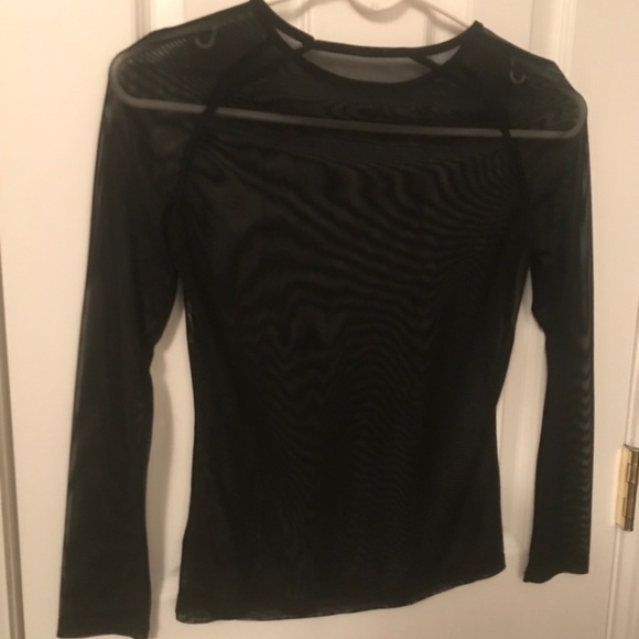 Black sheer top - Picture 6 of 6